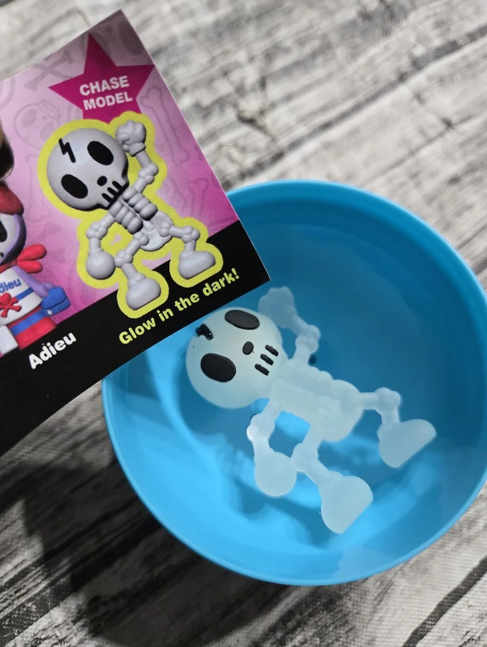 Tokidoki ‘Til Death Do Us Part Chase Glow In The Dark Chase Figure HTF Skeleton